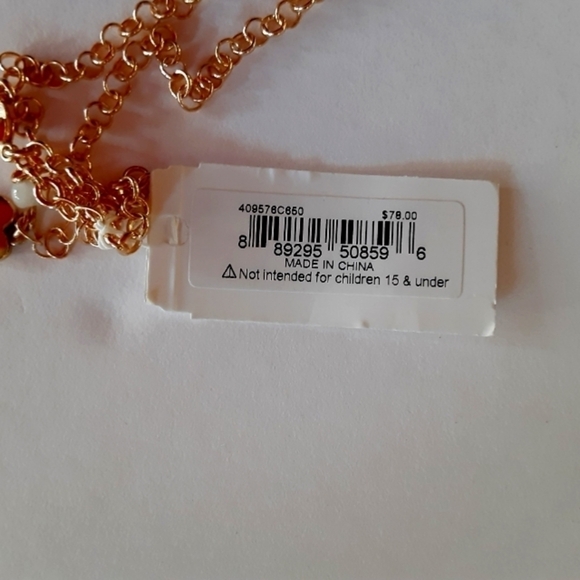 𝅺Betsey Johnson Back To Cool Backpack Locket Charm Necklace New - Picture 8 of 8